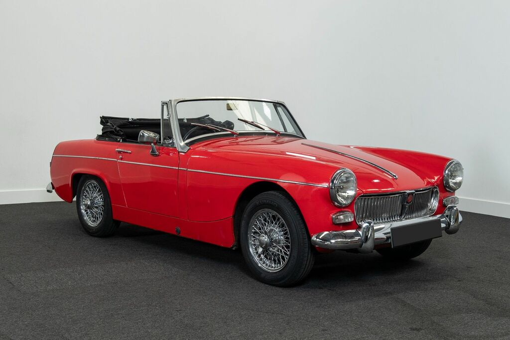 MG Midget Convertible Red #2