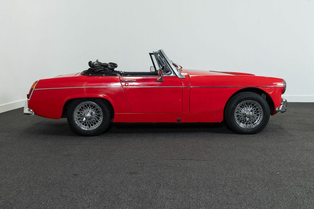 MG Midget Convertible Red #5