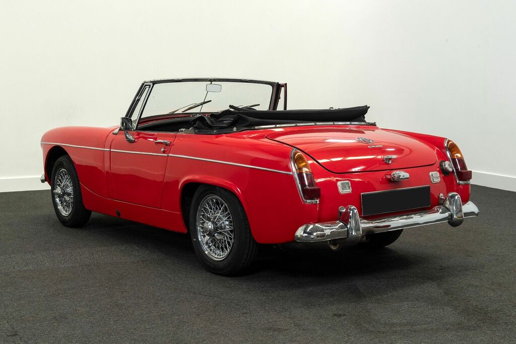 MG Midget Convertible Red #3