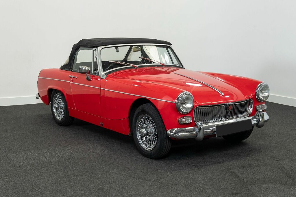 MG Midget Convertible Red