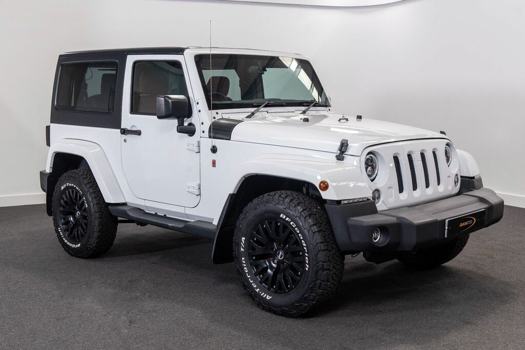 Jeep Wrangler Suv White #2