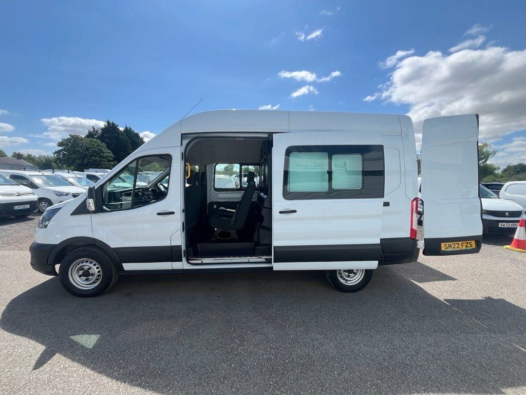 Ford Transit Custom 2L Leader 6Dr SM22FZS White #3