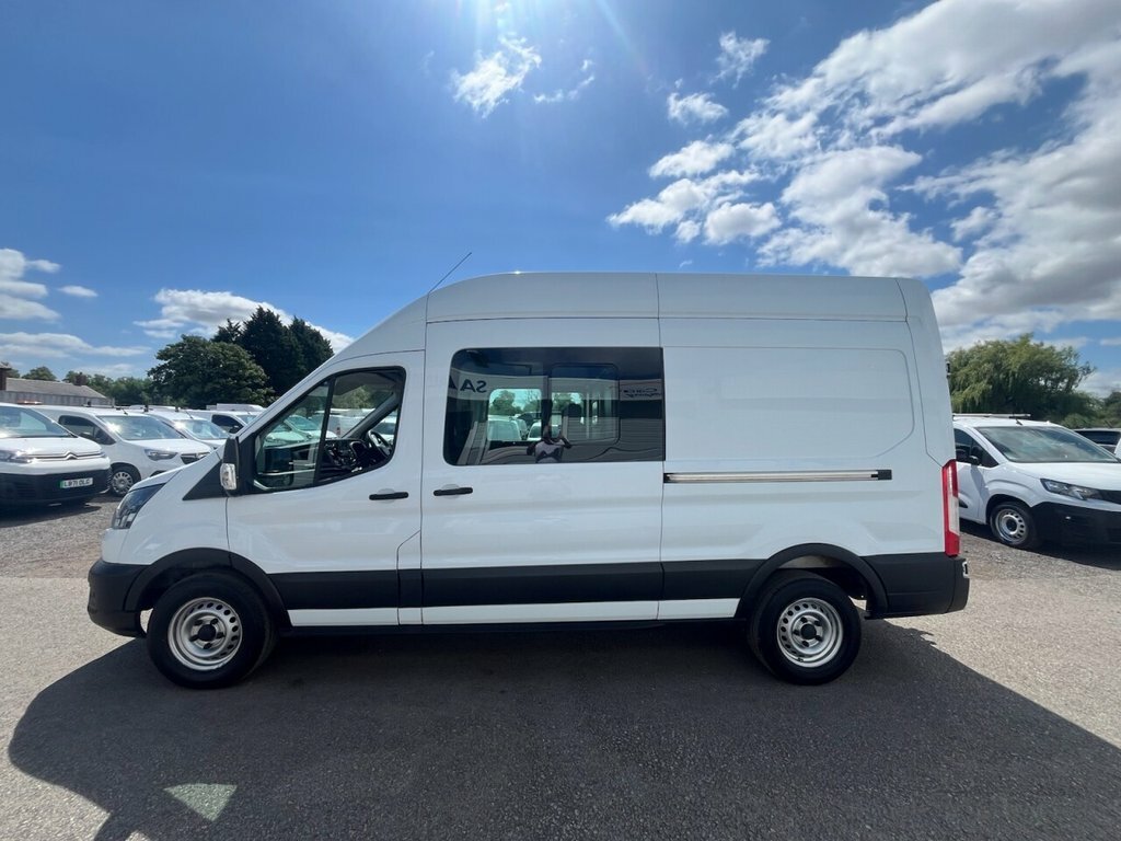 Ford Transit Custom 2L Leader 6Dr SM22FZS White #2