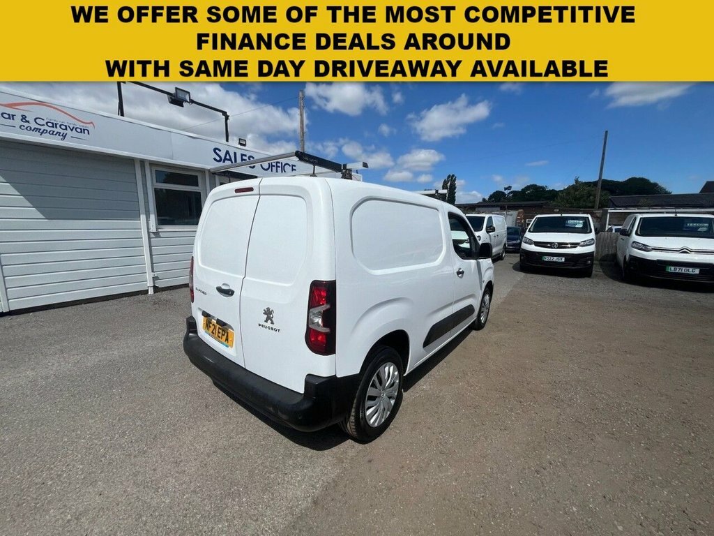 Peugeot Partner 1.5L Professional White