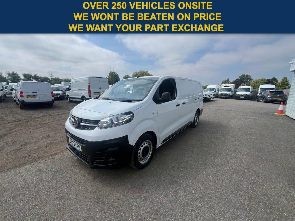 Vauxhall Vivaro 1.5L Prime 6Dr White