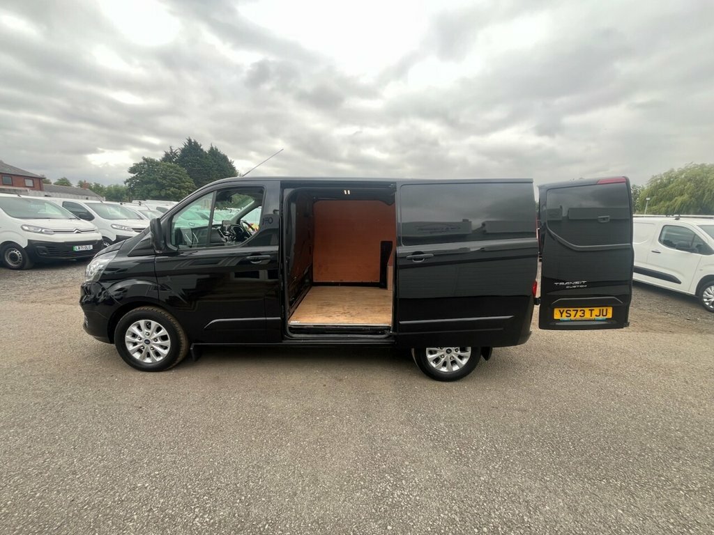 Ford Transit Custom 2.0 Ecoblue 170Ps Low Roof Sport Van Black #13