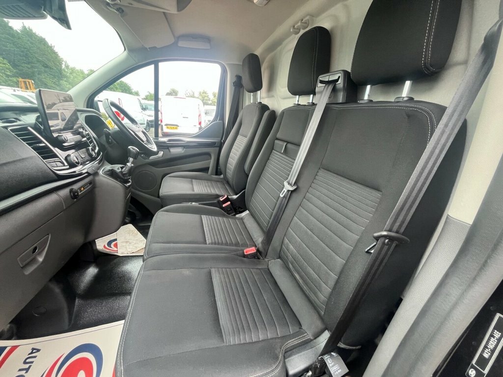 Ford Transit Custom 2.0 Ecoblue 170Ps Low Roof Sport Van Black #23