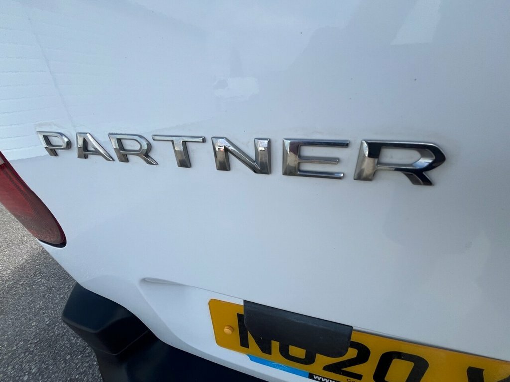 Peugeot Partner 1.5 Bluehdi 1000 Asphalt Standar... White #9