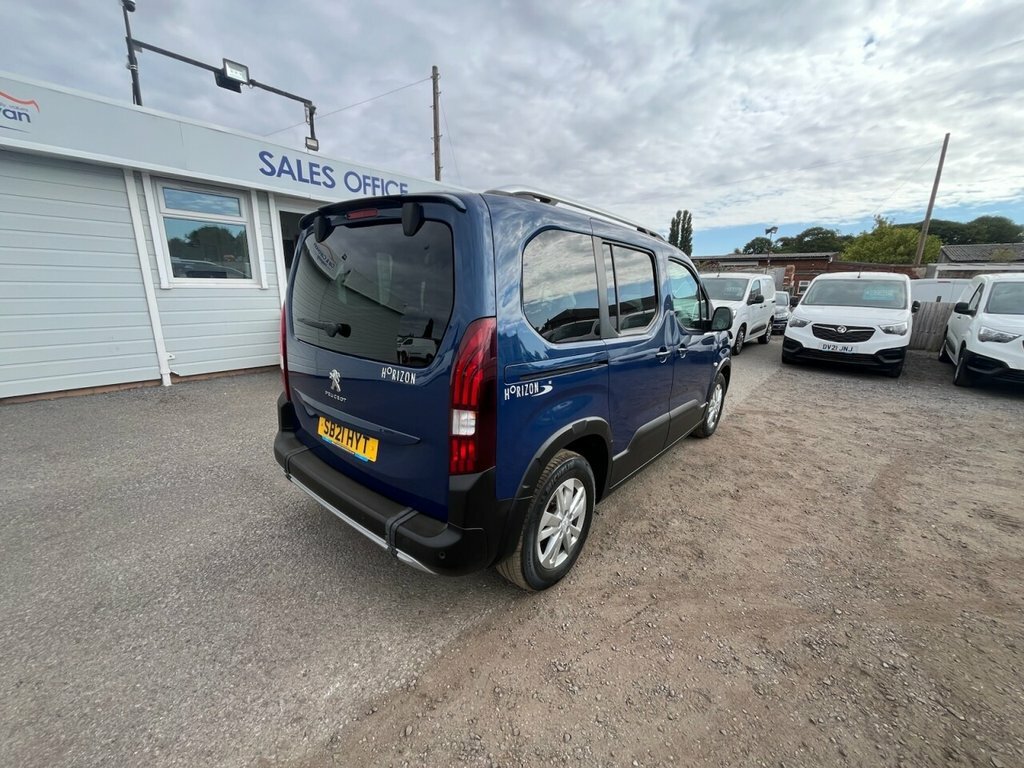 Peugeot Rifter 1.5L Allure Blue #2
