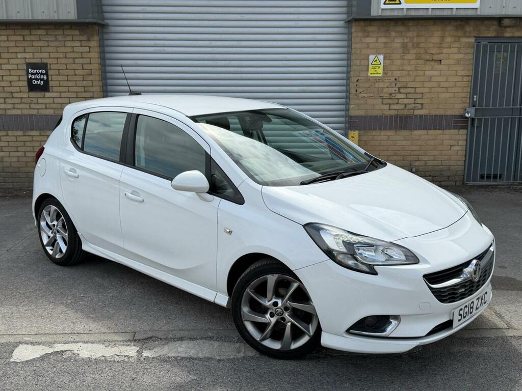 Vauxhall Corsa Hatchback 1.4I Ecoflex Sri VX Line Euro 6 201 SG18ZXC White