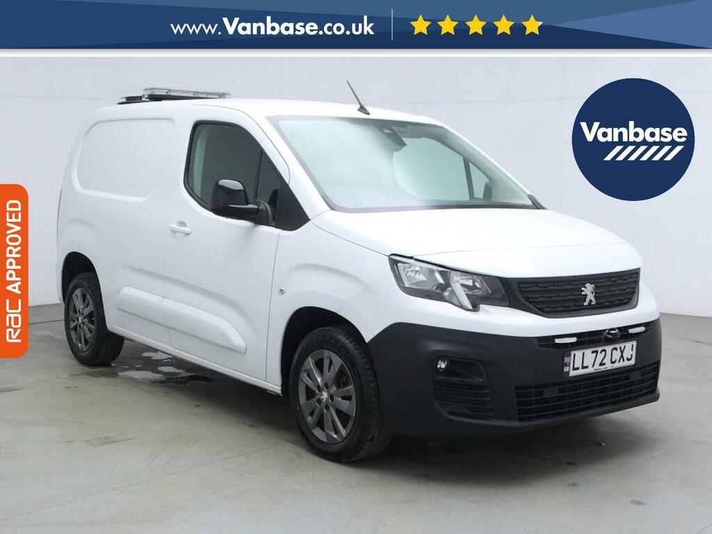 Peugeot Partner 1.5 Bluehdi 1000 Asphalt Premium Standard Panel Va White