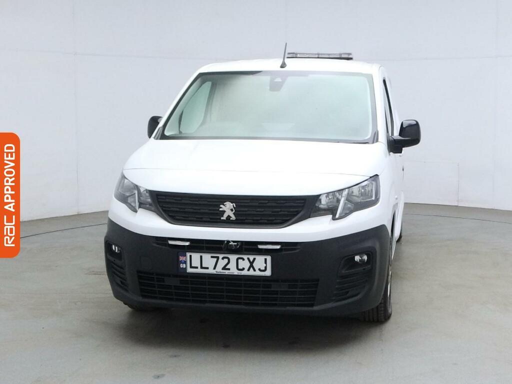 Peugeot Partner 1.5 Bluehdi 1000 Asphalt Premium Standard Panel Va White #6