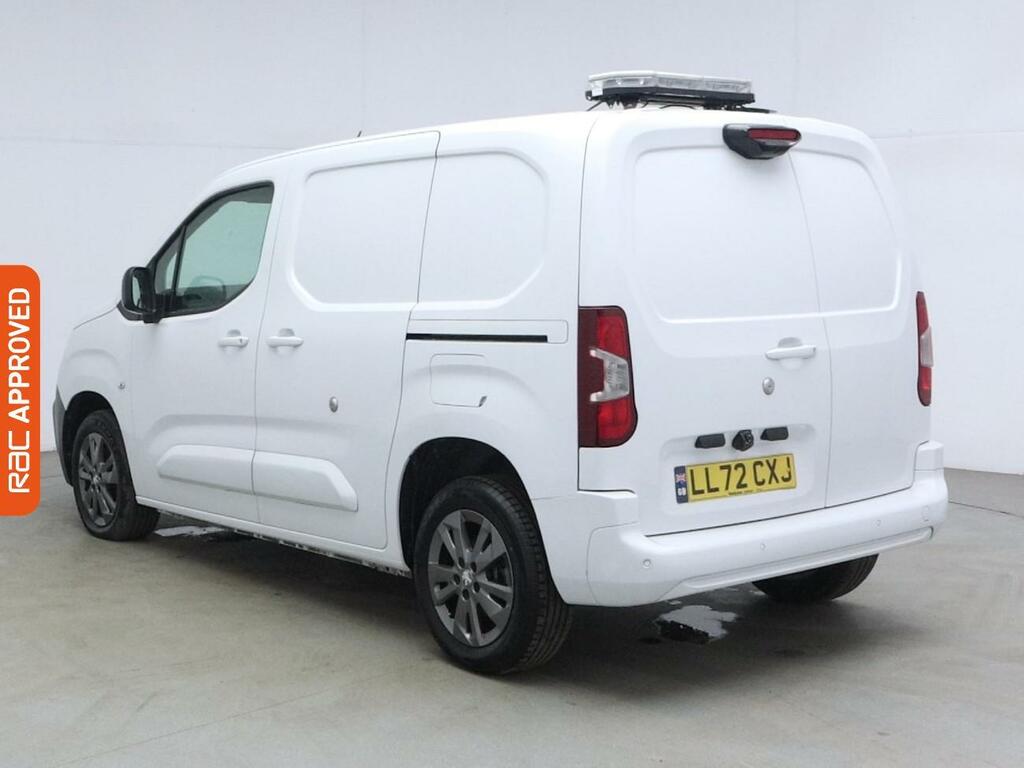 Peugeot Partner 1.5 Bluehdi 1000 Asphalt Premium Standard Panel Va White #5