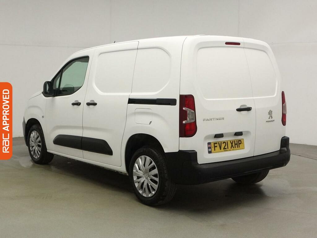 Peugeot Partner 1.5 Bluehdi 1000 Professional Standard Panel Van 5 FV21XHP White #5