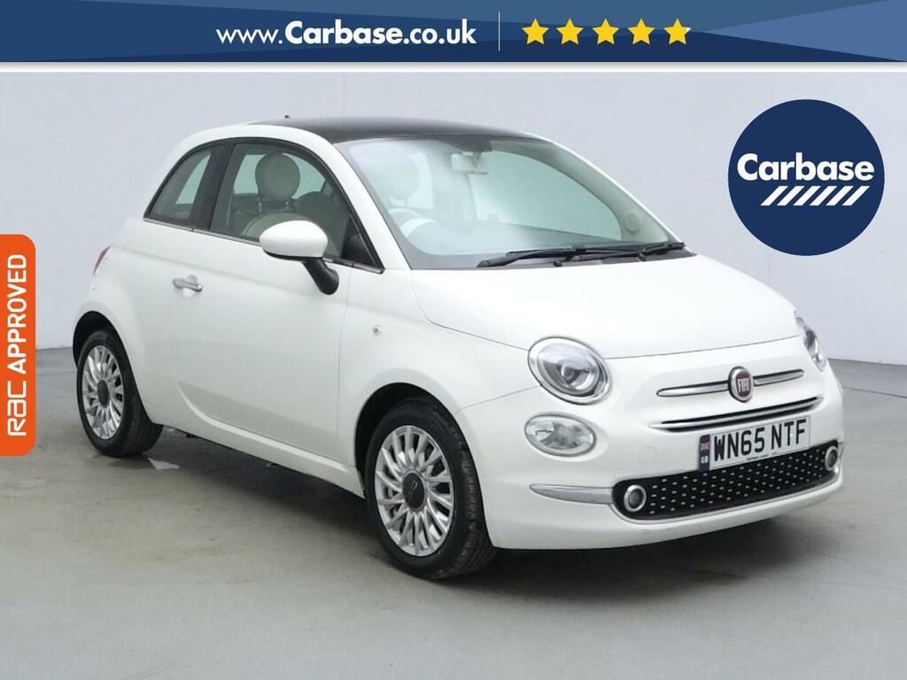 Fiat 500 1.2 Lounge Hatchback Euro 6 Ss White