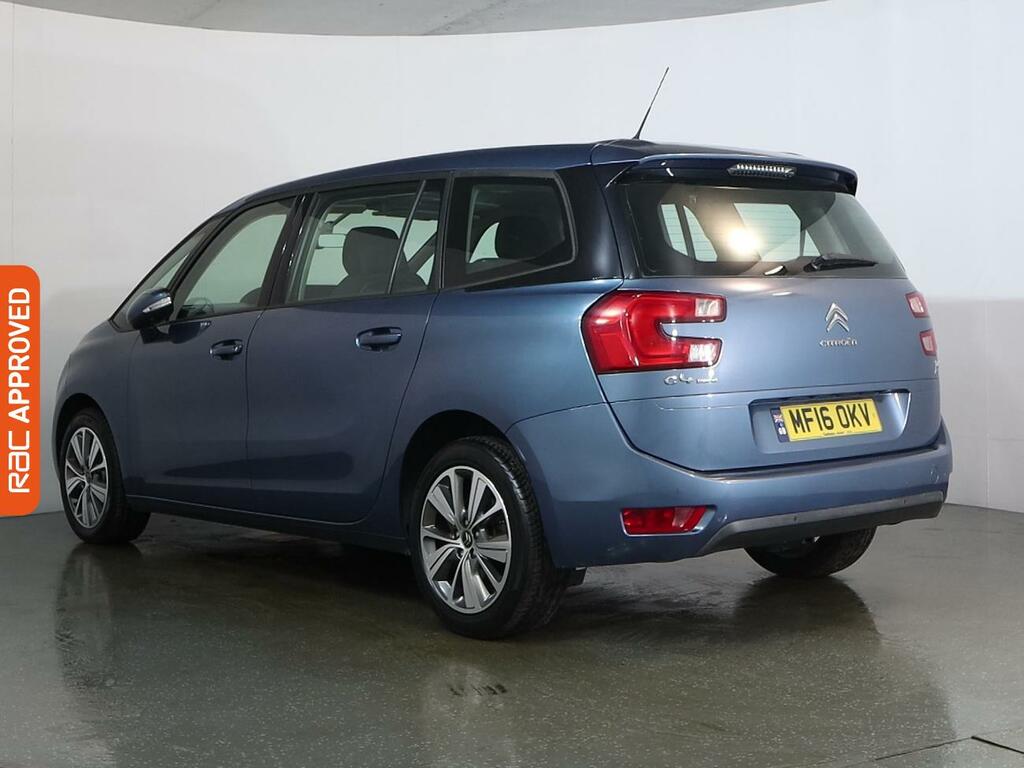 Citroen Grand C4 Picasso 1.6 Bluehdi Selection Mpv Euro 6 MF16OKV Blue #4