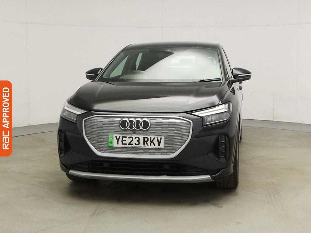 Audi Q4 E Tron 40 Sport Sportback 82Kwh 204 Ps YE23RKV Black #6