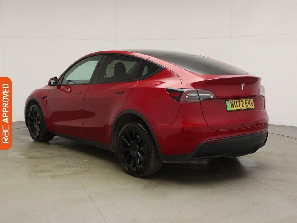 Tesla Model Y Dual Motor Long Range Suv 4Wde WU72EKV Red #4