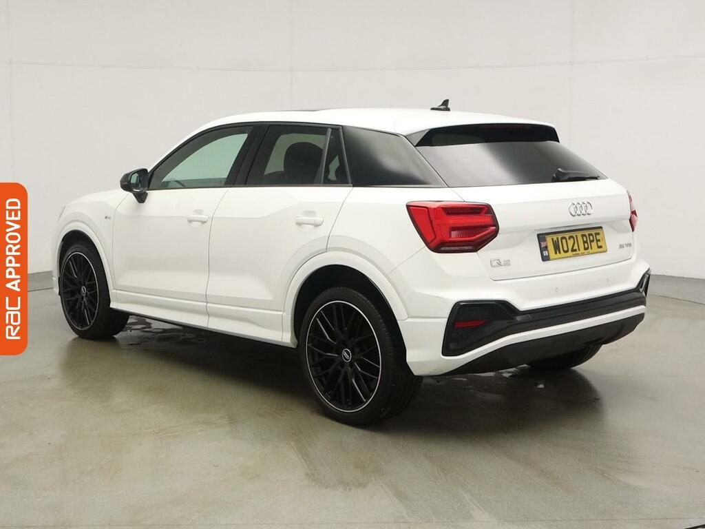 Audi Q2 1.5 Tfsi Cod 35 Black Edition Suv S Tro WO21BPE White #4