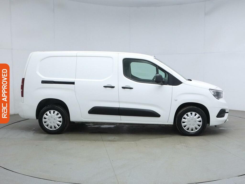 Vauxhall Combo 1.5 Turbo D 2300 Sportive Panel Van Man DV71TZL White #4