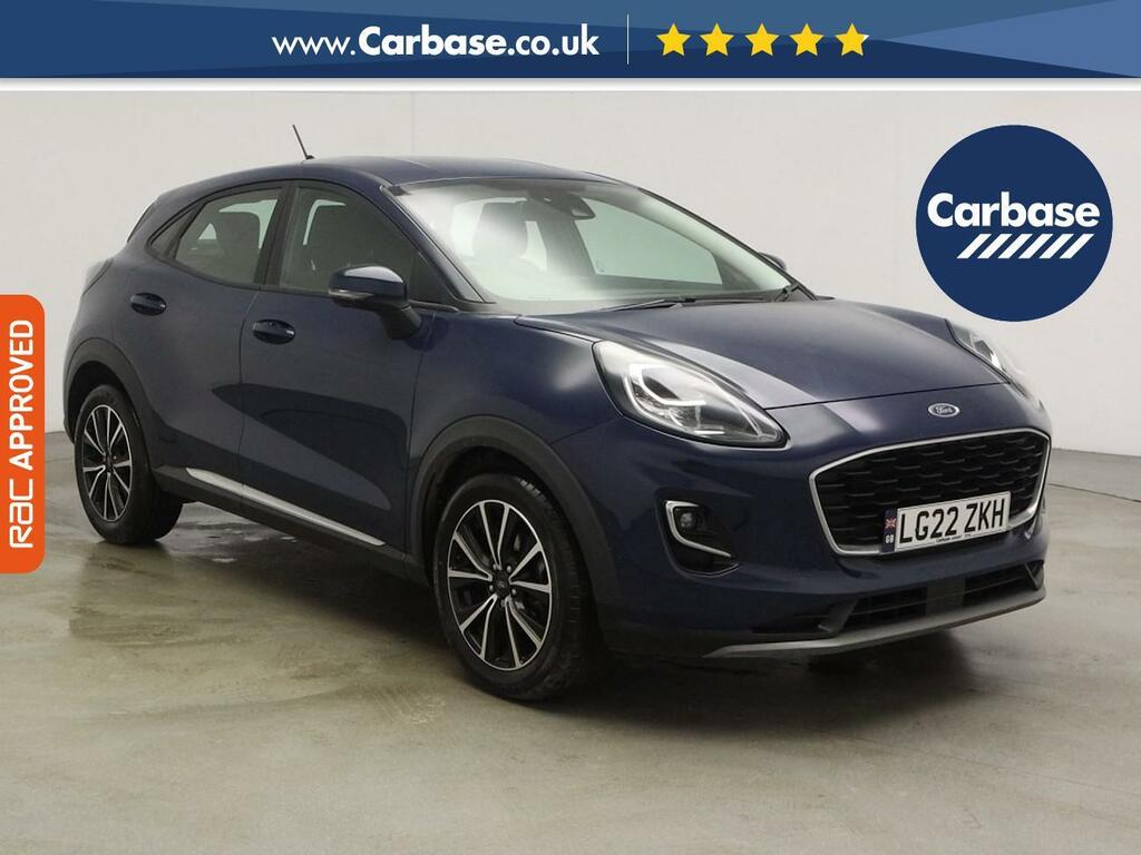 Ford Puma 1.0T Ecoboost Mhev Titanium Suv Hybrid Blue