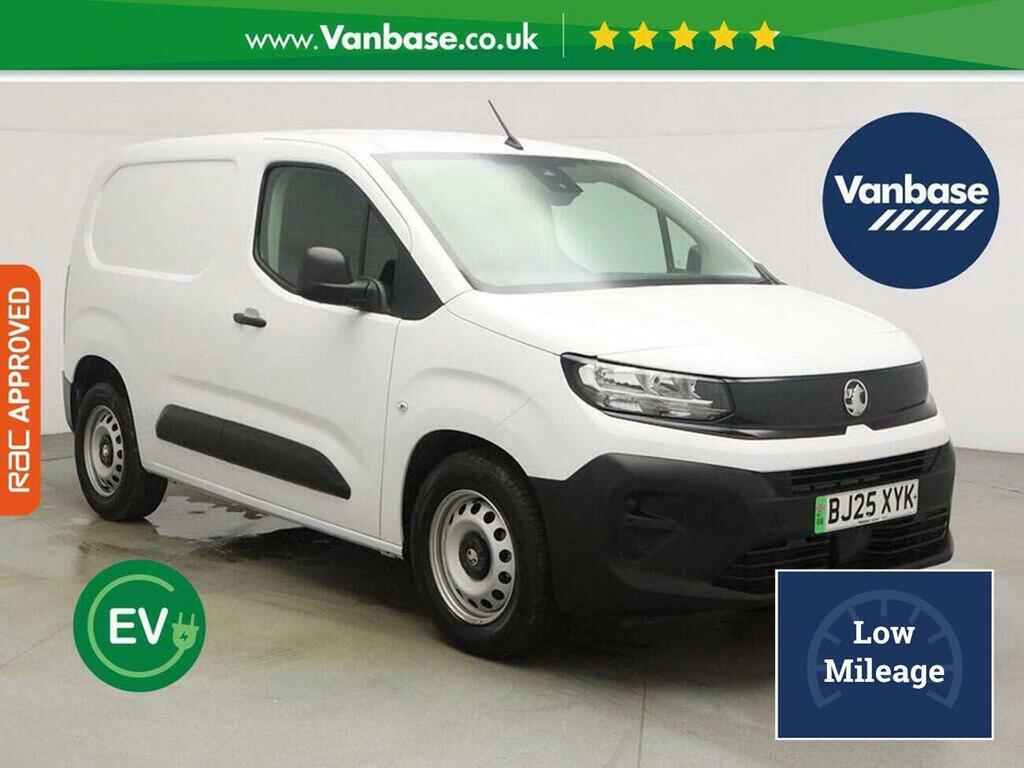Vauxhall Combo-e Life 52Kwh Prime Panel Van Swb 7.4Kw White