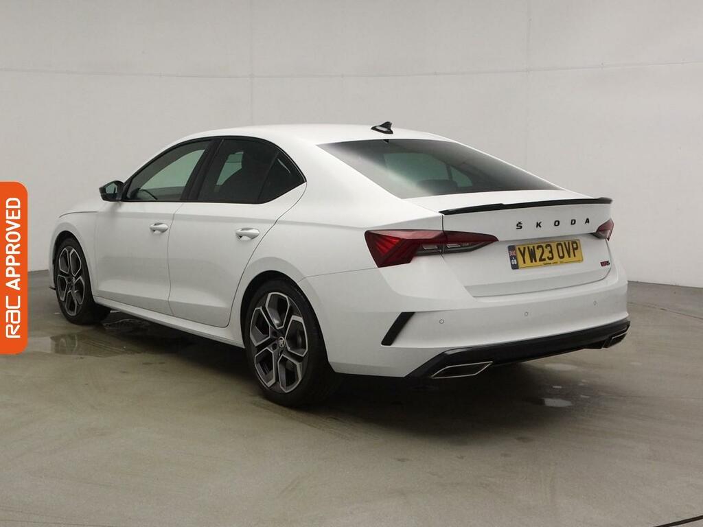 Skoda Octavia 2.0 Tsi Vrs Hatchback Dsg Euro 6 Ss YW23OVP White #4