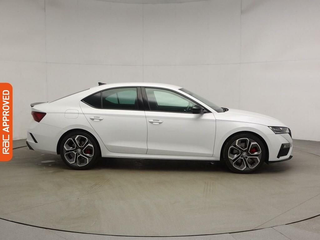 Skoda Octavia 2.0 Tsi Vrs Hatchback Dsg Euro 6 Ss YW23OVP White #5