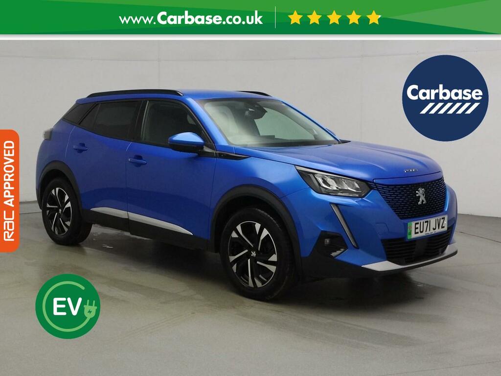 Peugeot e-2008 50Kwh Allure Premium Suv 136 Ps Blue