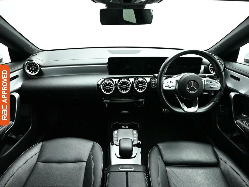 Mercedes-Benz CLA Class 1.3 Cla200 Amg Line Premium Plus 2 Coupe Pet OE71VVN White #2