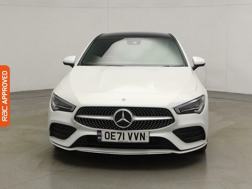 Mercedes-Benz CLA Class 1.3 Cla200 Amg Line Premium Plus 2 Coupe Pet OE71VVN White #6