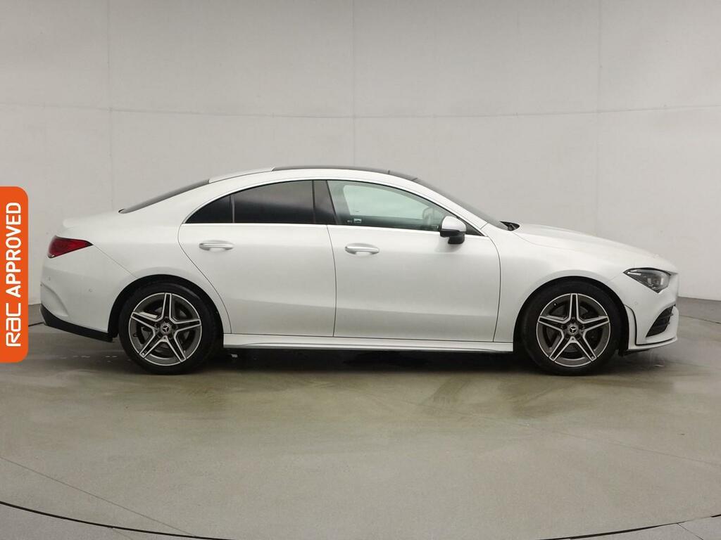 Mercedes-Benz CLA Class 1.3 Cla200 Amg Line Premium Plus 2 Coupe Pet OE71VVN White #5