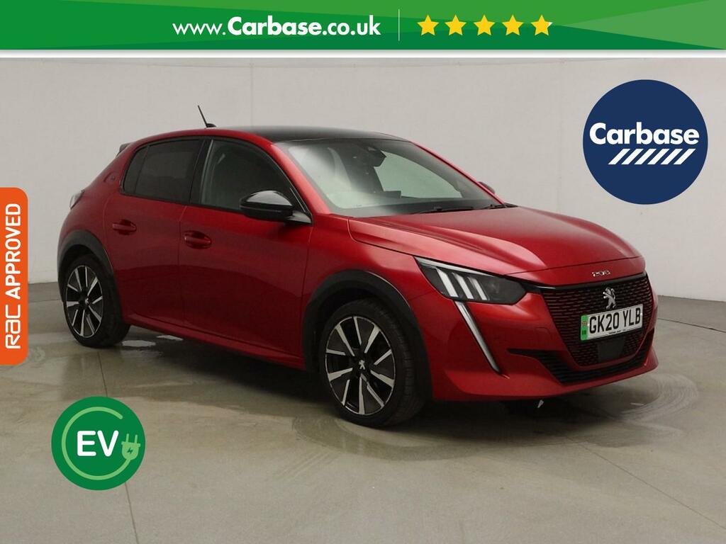 Peugeot e-208 50Kwh Gt Line Hatchback 136 Ps GK20YLB Red