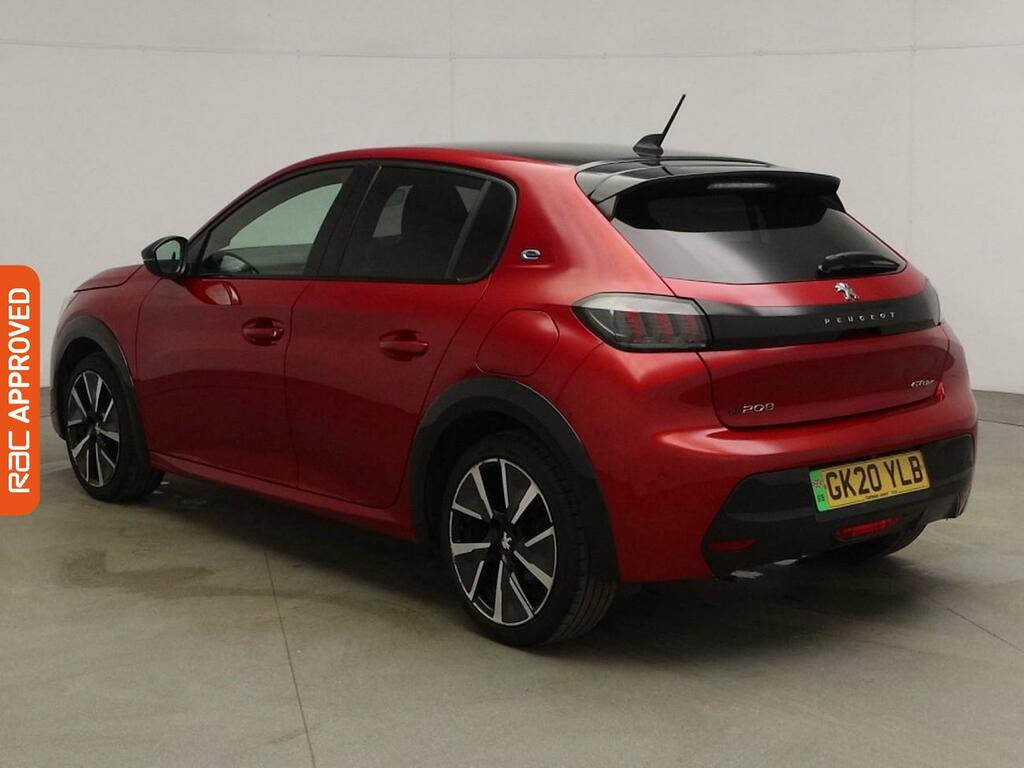 Peugeot e-208 50Kwh Gt Line Hatchback 136 Ps GK20YLB Red #4
