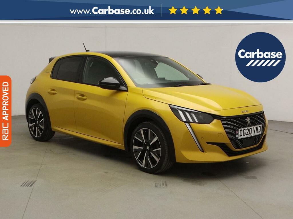 Peugeot 208 1.2 Puretech Gt Line Hatchback Eat Euro DG20VMD Yellow