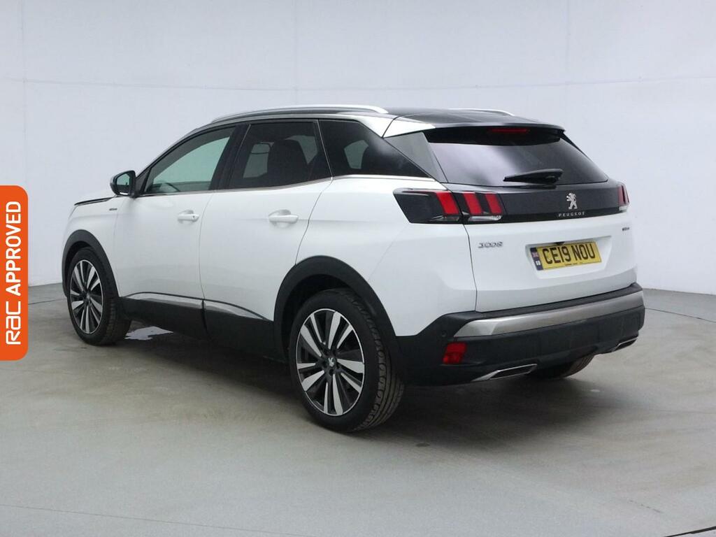 Peugeot 3008 1.5 Bluehdi Gt Line Premium Suv Eat Eur CE19NOU White #4
