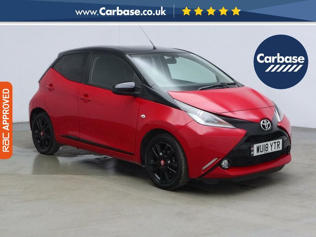 Toyota Aygo 1.0 Vvt-i X-cite 4 Red Bi-tone Hatchback Petro Red