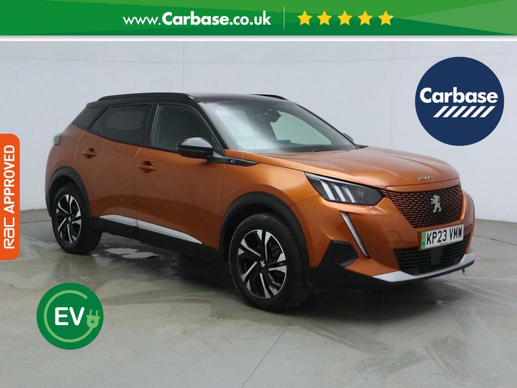 Peugeot e-2008 50Kwh Gt Suv 7Kw Charger 136 Orange
