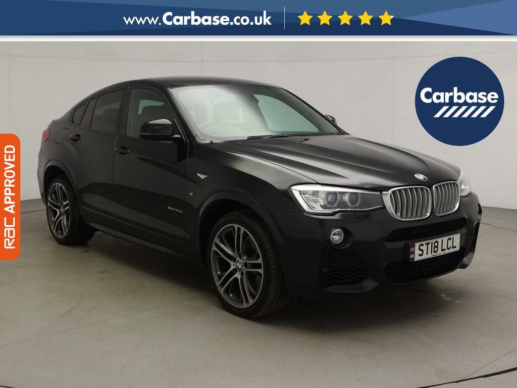 BMW X4 3.0 35D M Sport Suv Xdrive Euro 6 ST18LCL Black