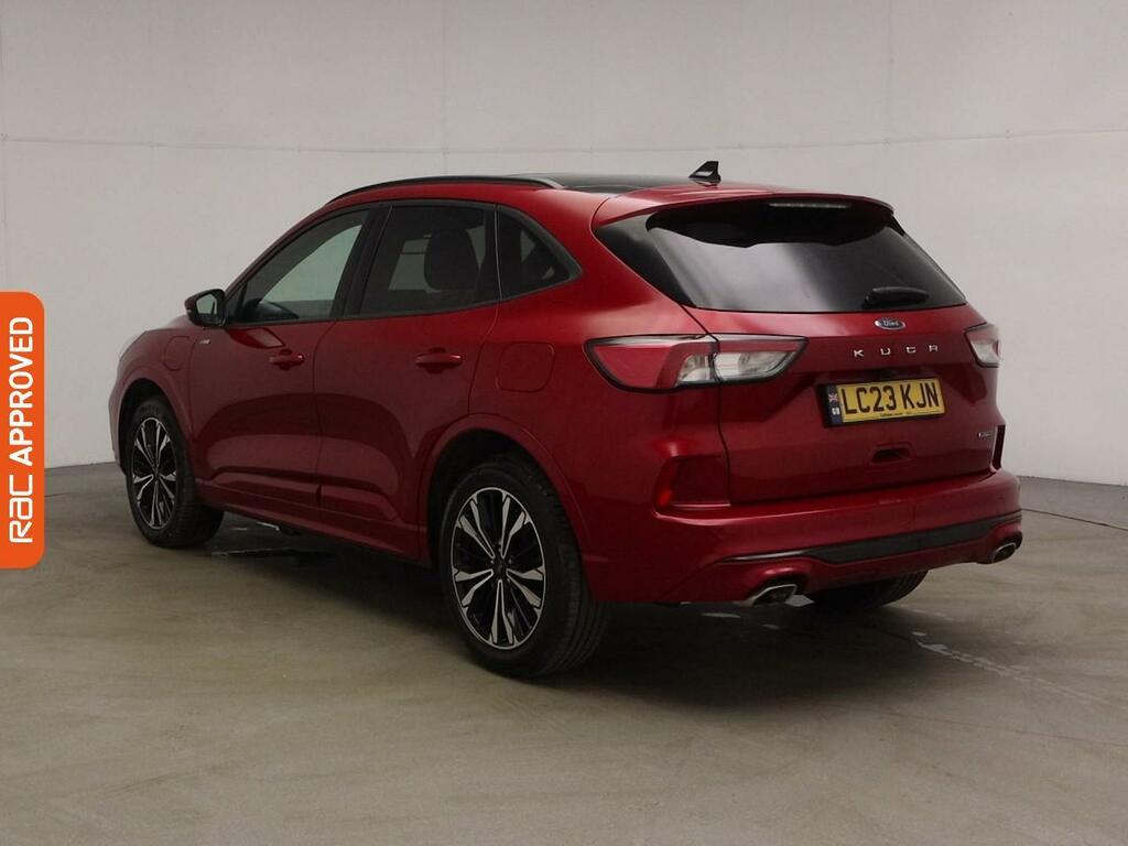Ford Kuga 2.5 Ecoboost Duratec 14.4Kwh St-line X Suv Pet LC23KJN Red #4