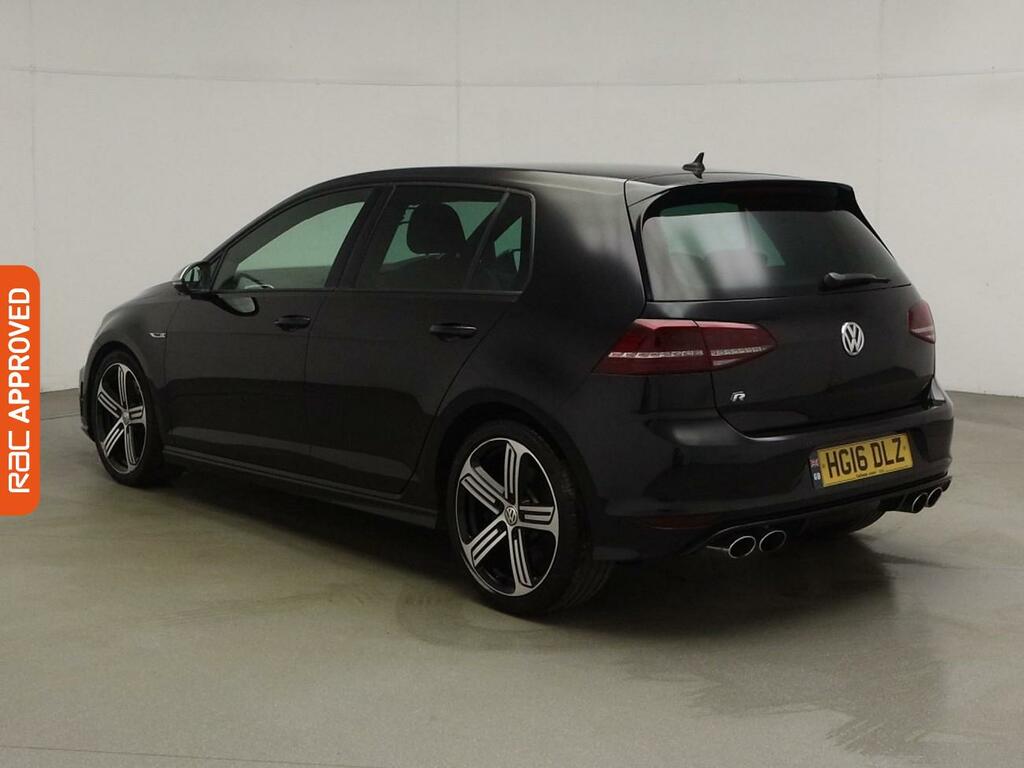 Volkswagen Golf 2.0 Tsi Bluemotion Tech R Hatchback Dsg HG16DLZ Black #4