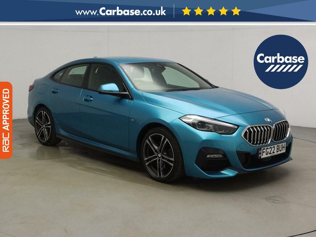 BMW 2 Series Gran Coupe 1.5 218I M Sport Saloon Dct Euro 6 Ss FG22BUH Blue