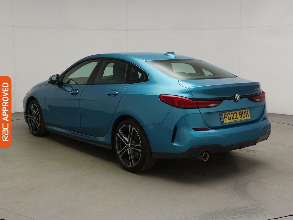 BMW 2 Series Gran Coupe 1.5 218I M Sport Saloon Dct Euro 6 Ss FG22BUH Blue #4
