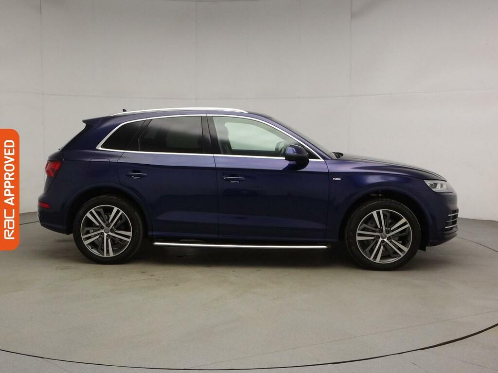 Audi Q5 2.0 Tdi 40 S Line Suv S Tronic Quattro MA19ATK Blue #5