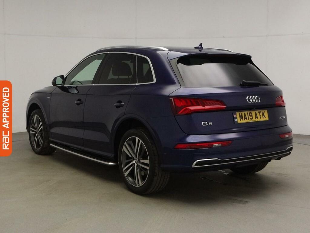 Audi Q5 2.0 Tdi 40 S Line Suv S Tronic Quattro MA19ATK Blue #4