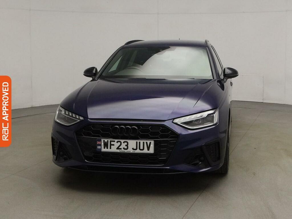Audi A4 Avant 2.0 Tfsi 40 Black Edition Estate S Tron WF23JUV Blue #6