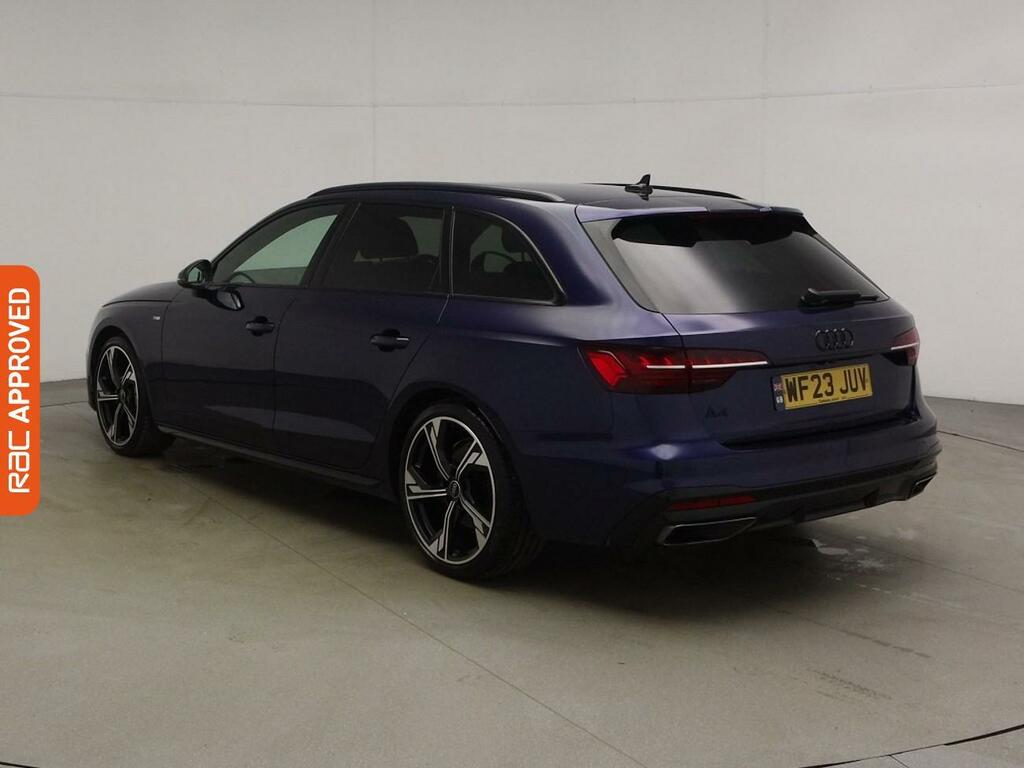 Audi A4 Avant 2.0 Tfsi 40 Black Edition Estate S Tron WF23JUV Blue #4