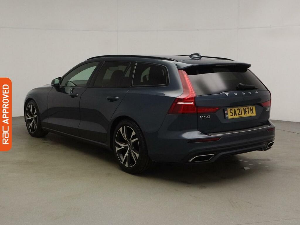 Volvo V60 2.0 B3 Mhev R-design Estate Hybrid SA21WTN Blue #4