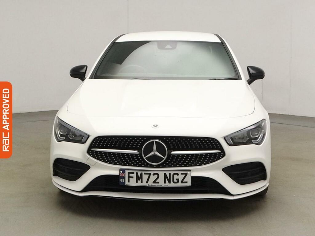 Mercedes-Benz CLA Class 1.3 Cla180 Amg Line Premium Coupe 7G- FM72NGZ White #6