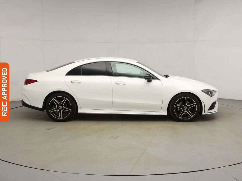 Mercedes-Benz CLA Class 1.3 Cla180 Amg Line Premium Coupe 7G- FM72NGZ White #5